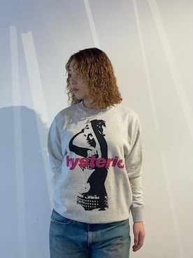 「HYSTERIC GLAMOUR（ヒステリックグラマー）のアイテム」を使った、RINさん（レディース・162cm）の秋コーディネート