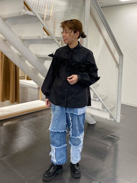 「Re.Verofonna（ヴェロフォンナ）のアイテム」を使った、Re.Verofonnaさん（レディース・153cm）の春コーディネート