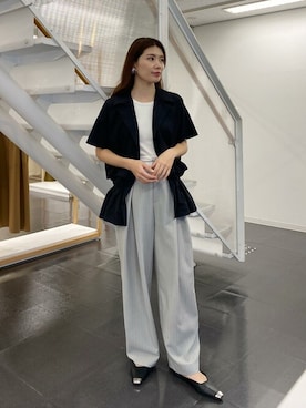 「Re.Verofonna（ヴェロフォンナ）のアイテム（ジャケット/アウター）」を使った、Re.Verofonnaさん（レディース・164cm）の春コーディネート