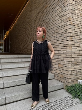「Re.Verofonna（ヴェロフォンナ）のアイテム」を使った、Re.Verofonnaさん（レディース・153cm）の春コーディネート