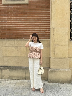 「Re.Verofonna（ヴェロフォンナ）のアイテム」を使った、Re.Verofonnaさん（レディース・164cm）の春コーディネート