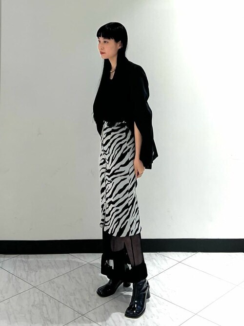 united tokyo ユナイテッドトウキョウ　レイヤードスカート UNITED TOKYO(ユナイテッドトウキョウ) プリーツレイヤード