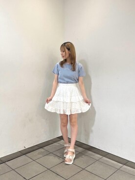 「ブルべ夏」｜aochan46さん（レディース・154cm）の春コーディネート