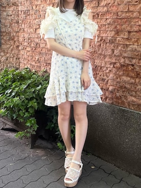 aochan46さん（レディース・154cm）の夏コーディネート