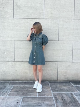 aochan46さん（レディース・154cm）の夏コーディネート