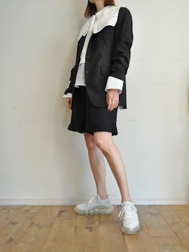「thomasmagpie」｜chaosbohemiaさん（レディース・165cm）の冬コーディネート
