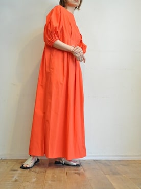 「--（--）のアイテム（ワンピース）」を使った、chaosbohemiaさん（レディース・165cm）の春コーディネート