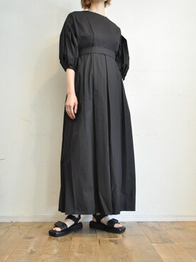 「--（--）のアイテム（ワンピース）」を使った、chaosbohemiaさん（レディース・165cm）の春コーディネート