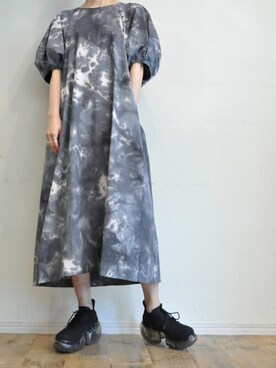 「--（--）のアイテム（ワンピース）」を使った、chaosbohemiaさん（レディース・165cm）の夏コーディネート