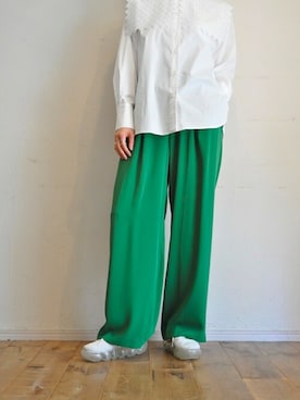 「厚底スニーカー」｜chaosbohemiaさん（レディース・165cm）の夏コーディネート