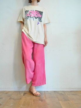 「thomasmagpie」｜chaosbohemiaさん（レディース・165cm）の夏コーディネート