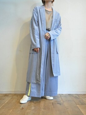 「--（--）のアイテム（その他アウター）」を使った、chaosbohemiaさん（レディース・165cm）の夏コーディネート