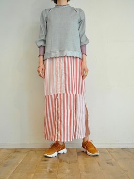 「グリッター」｜「アイテム（ワンピース/ドレス）」を使った、chaosbohemiaさん（レディース・165cm）の秋コーディネート