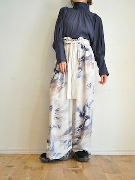 「ハイネックトップス」｜chaosbohemiaさん（レディース・165cm）の秋コーディネート