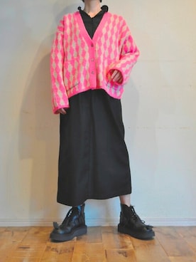 「--（--）のアイテム（スカート）」を使った、chaosbohemiaさん（レディース・165cm）の秋コーディネート