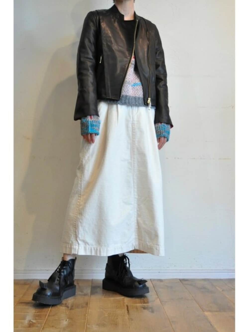 EN'DAY（エンディ）の「2wayチェックニット（ニット/セーター）」 - WEAR