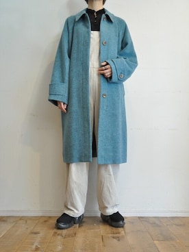 「--（--）のアイテム（その他アウター）」を使った、chaosbohemiaさん（レディース・165cm）の冬コーディネート