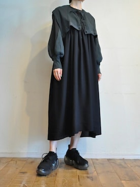 「RehersalL（リハーズオール）のアイテム」を使った、chaosbohemiaさん（レディース・165cm）の春コーディネート