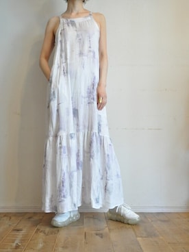 「--（--）のアイテム（ワンピース/ドレス）」を使った、chaosbohemiaさん（レディース・165cm）の夏コーディネート