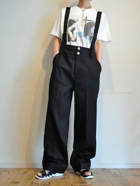 「--（--）のアイテム（パンツ）」を使った、chaosbohemiaさん（レディース・165cm）の夏コーディネート
