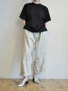 「thomasmagpie」｜chaosbohemiaさん（レディース・165cm）の夏コーディネート