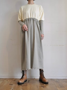 「RehersalL（リハーズオール）のアイテム」を使った、chaosbohemiaさん（レディース・165cm）の夏コーディネート