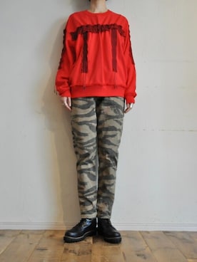 「RehersalL（リハーズオール）のアイテム」を使った、chaosbohemiaさん（レディース・165cm）の秋コーディネート