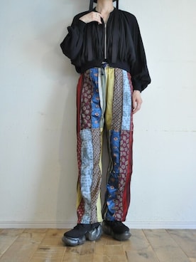 「RehersalL（リハーズオール）のアイテム（ジャケット/アウター）」を使った、chaosbohemiaさん（レディース・165cm）の秋コーディネート