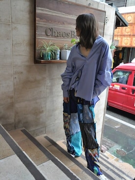 「RehersalL（リハーズオール）のアイテム」を使った、chaosbohemiaさん（レディース・168cm）の秋コーディネート