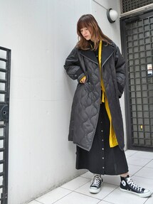 blanc basque（ブランバスク）の「キルティングロングコート（その他