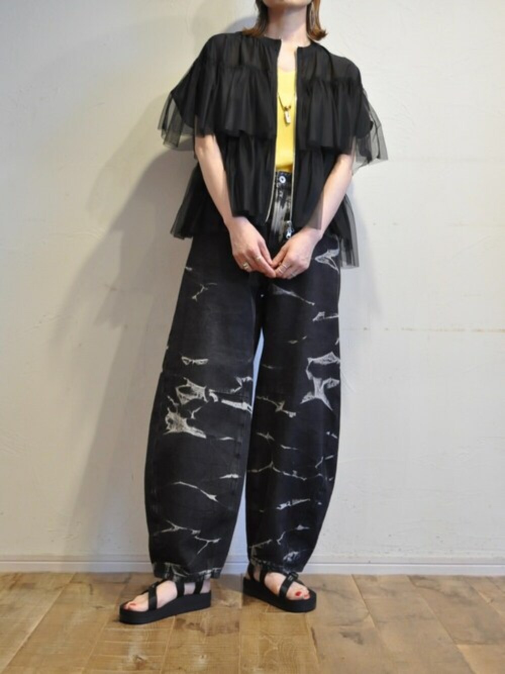 margaux（マルゴー）の「チュールティアードブルゾン（ブルゾン）」 - WEAR