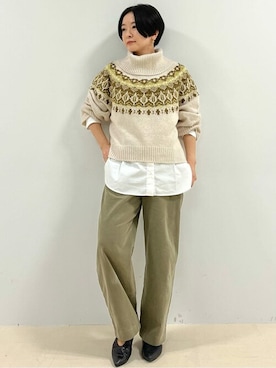 yukoさん（レディース・156cm）の秋コーディネート