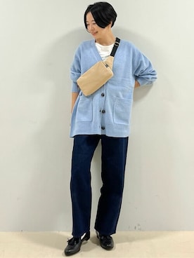 「chausser（ショセ）のアイテム」を使った、yukoさん（レディース・156cm）の秋コーディネート