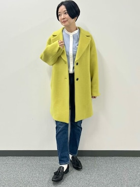 「chausser（ショセ）のアイテム」を使った、yukoさん（レディース・156cm）の秋コーディネート