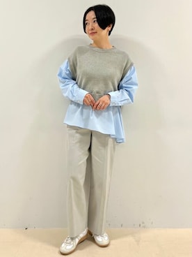 yukoさん(レディース・156cm)の冬コーディネート