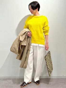 yukoさん（レディース・156cm）の春コーディネート