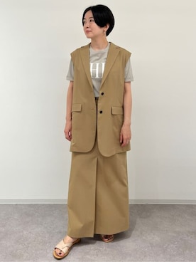 yukoさん（レディース・156cm）の夏コーディネート