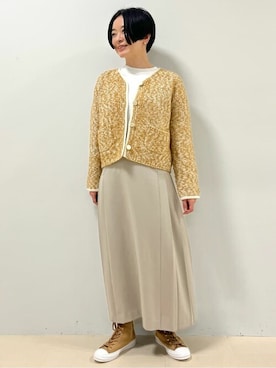 yukoさん（レディース・156cm）の冬コーディネート