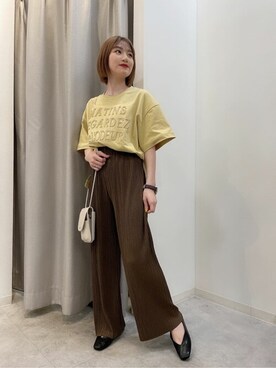 Bou Jeloudさん（レディース・154cm）の春コーディネート