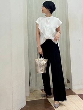 Bou Jeloudさん（レディース・158cm）の春コーディネート