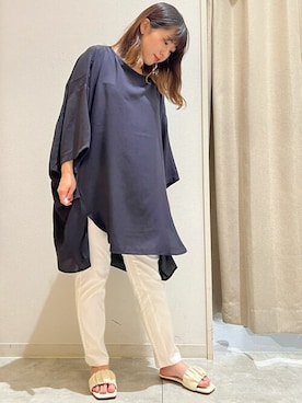 Bou Jeloudさん（レディース・152cm）の春コーディネート