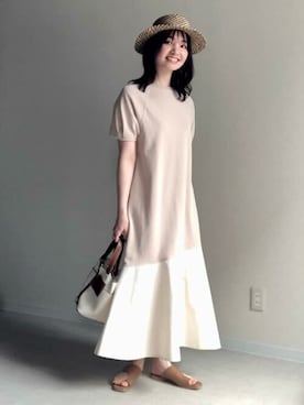 Bou Jeloudさん（レディース・162cm）の春コーディネート