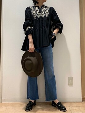 Bou Jeloudさん（レディース・165cm）の春コーディネート