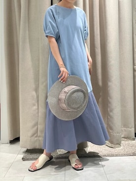 Bou Jeloudさん（レディース・162cm）の春コーディネート