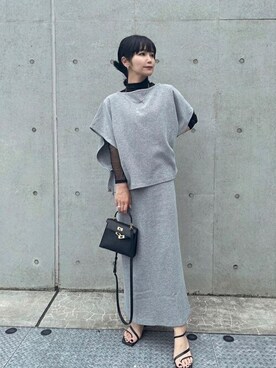 Bou Jeloudさん(レディース・157cm)の春コーディネート