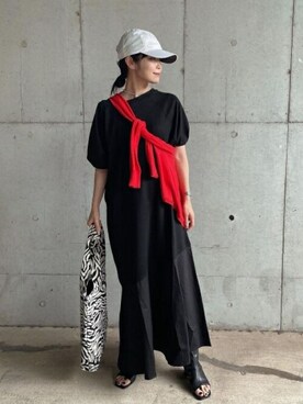 Bou Jeloudさん（レディース・157cm）の春コーディネート