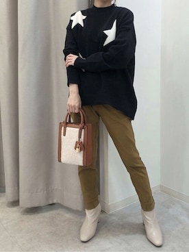 Bou Jeloudさん（レディース・148cm）の秋コーディネート