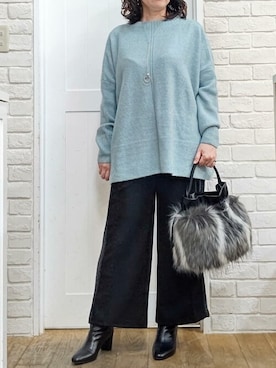 Bou Jeloudさん(レディース・155cm)の冬コーディネート