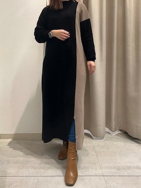 Bou Jeloudさん(レディース・157cm)の冬コーディネート