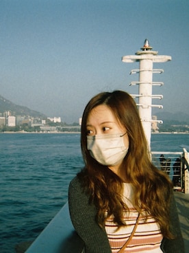 「PULL&BEAR（プルアンドベア）のアイテム（ジャケット/アウター）」を使った、Athenaさん（レディース・156cm）の夏コーディネート